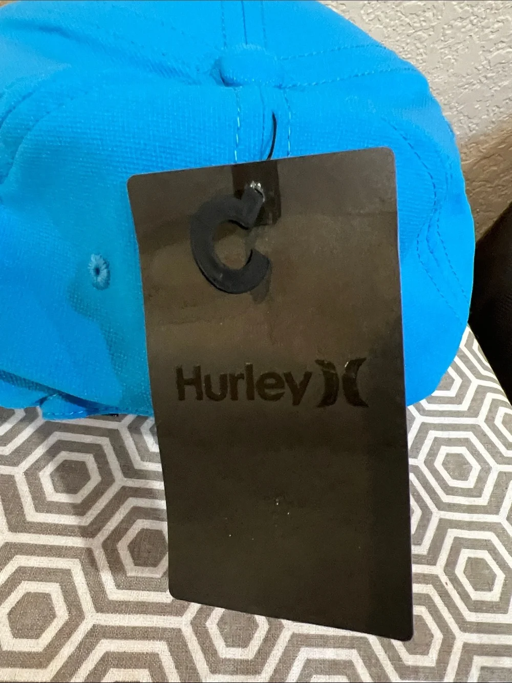 Hurley youth H20-dri indigo blue with White Logo
